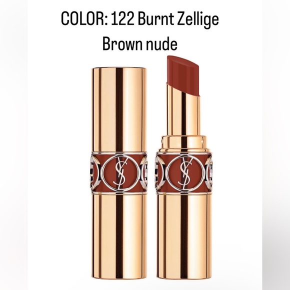 Other - 💋YSL Rouge Volupté Shine Lipstick Balm - 122 Burnt Zellige